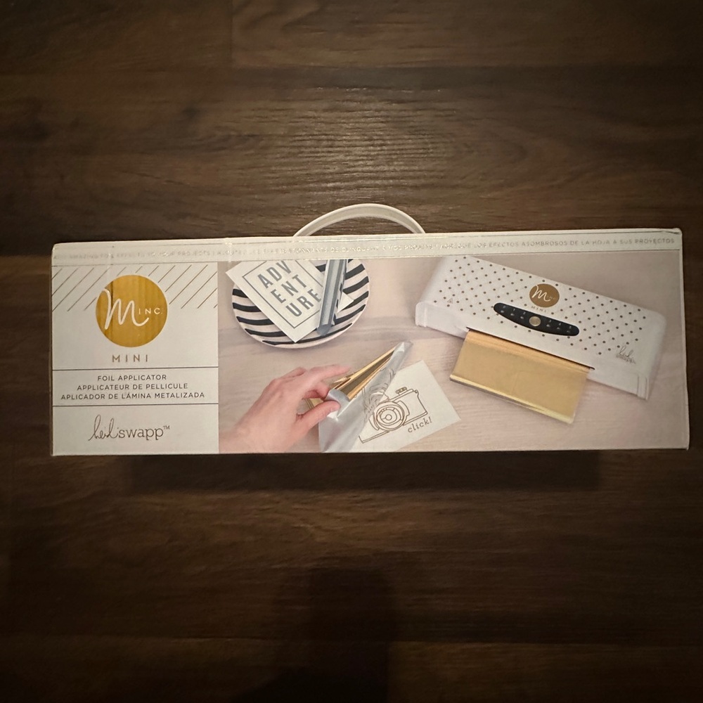 Heidi Swapp Minc Mini Foil Applicator in White and Gold